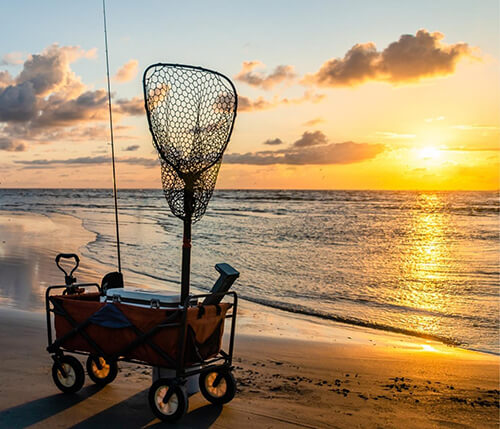 Fishing on Galveston Island